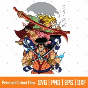 Roger and Edward Anime SVG