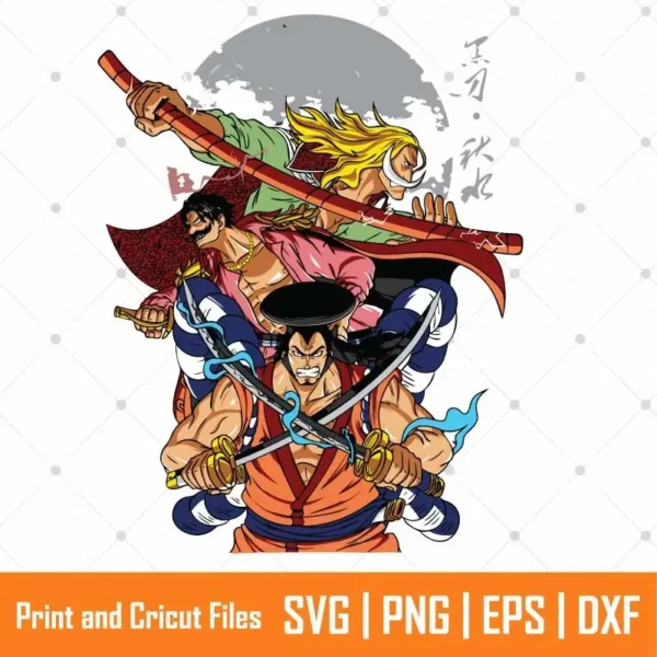 Roger and Edward Anime SVG