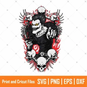 Ryuk Death Note Anime SVG