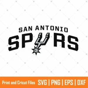 San Antonio Spurs Sports SVG