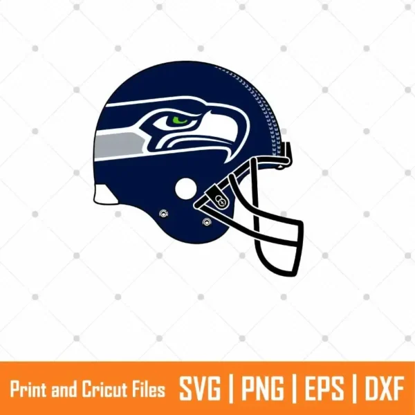 Seahawks Helmet Sports SVG