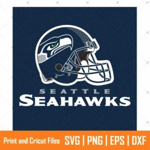 Seattle Seahawks Helmet Sports SVG