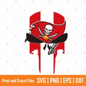 Slayer Skull Tampa Bay Sports SVG