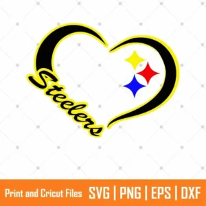 Steelers Love Sports SVG