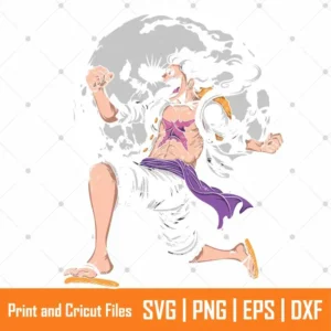 Straw Hat Pirate Anime SVG