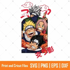 Team 7 Anime SVG