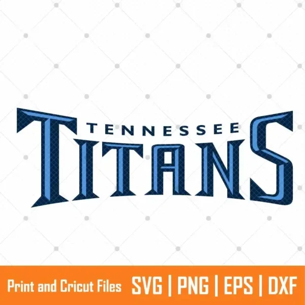 Tennessee Titans Fonts Sports SVG