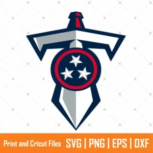 Tennessee Titans Sword Sports SVG