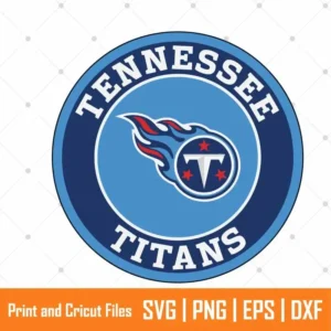 Tennessee Titans Monogram Sports SVG