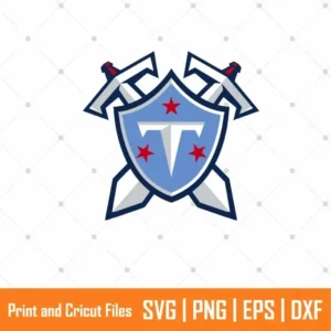 Tennessee Titans Shield Sports SVG