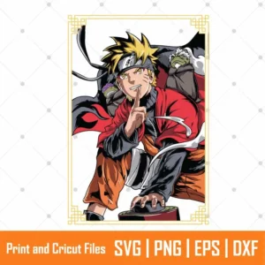 Young Ninja Anime SVG