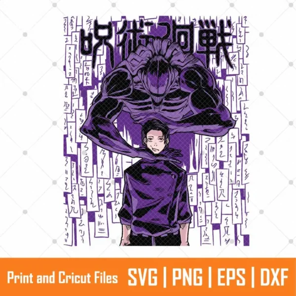 Yuta Okkotsu Anime SVG