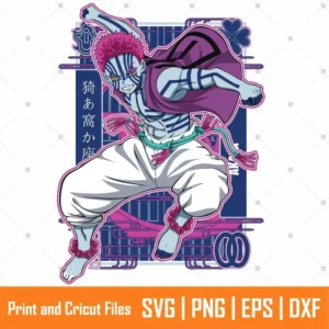 Akaza Yaiba Anime SVG