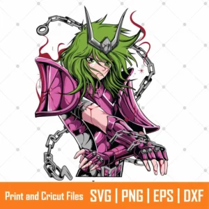 Andromeda Shun Anime SVG