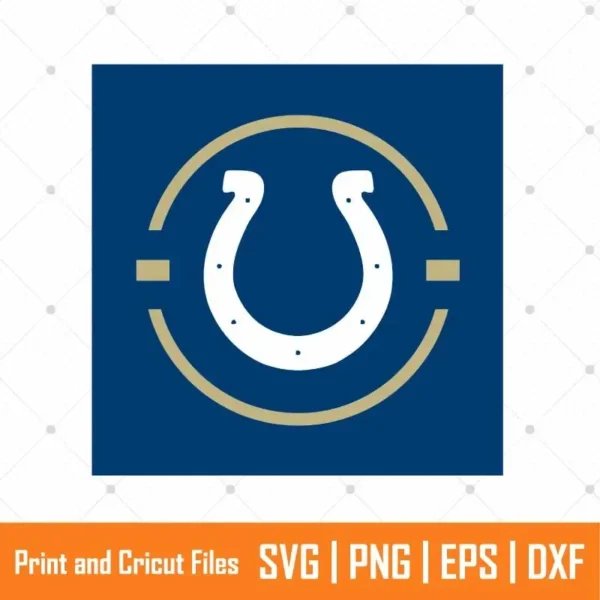 Blue Colts Sports SVG