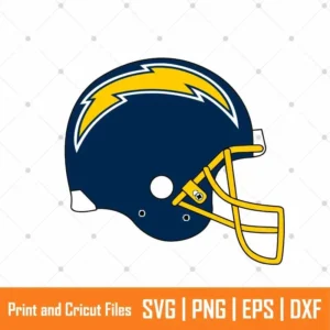 Chargers Helmet Sports SVG