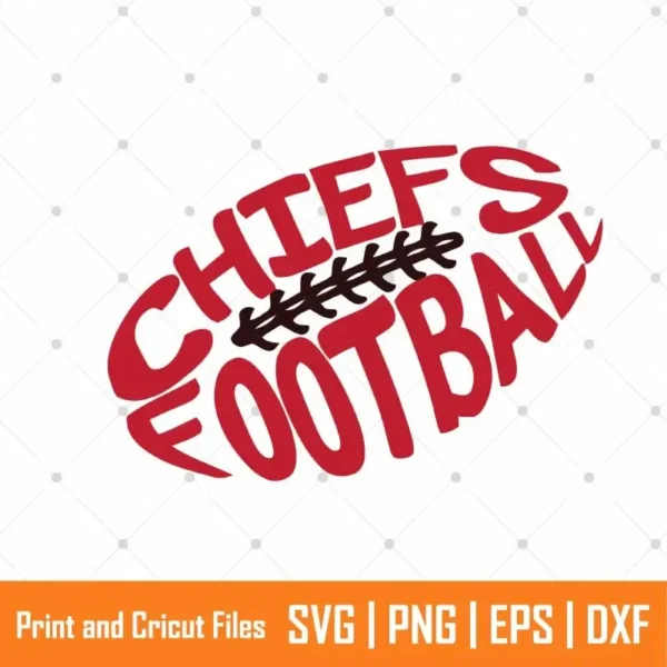 Chiefs Football Sports SVG