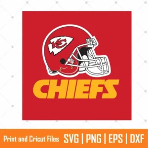 Chiefs Helmet Sports SVG