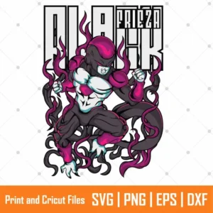 DBZ Frieza Anime SVG