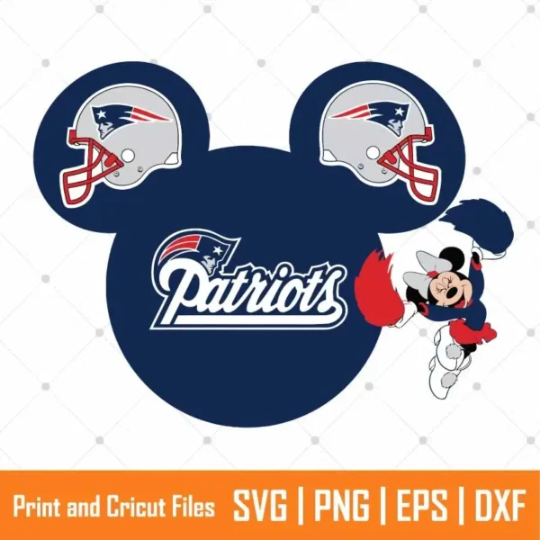 Disney Patriots Sports SVG