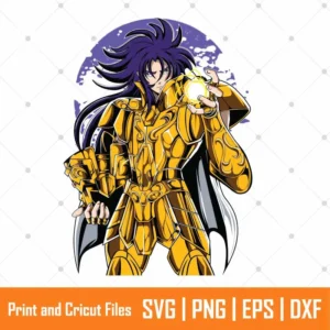 Gemini Zodiac Anime SVG