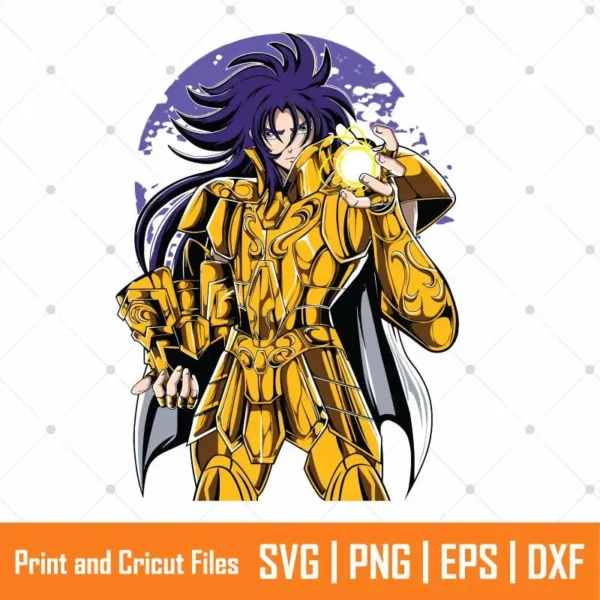 Gemini Zodiac Anime SVG