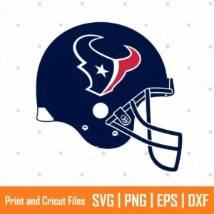 Houston Bull Helmet Sports SVG