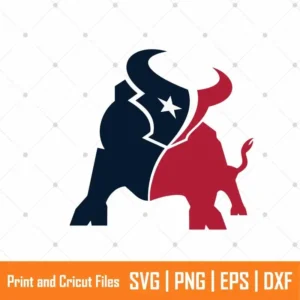 Houston Bull NFL Sports SVG