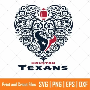 Houston Texans Love Sports SVG
