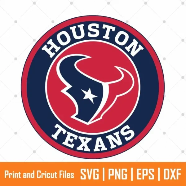 Houston Texans Mascot Sports SVG