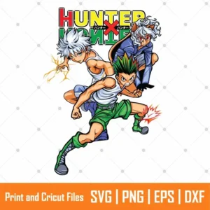 Hunter X Hunter Characters Anime SVG