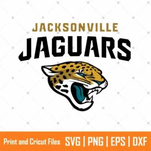 Jaguars Font Logo Sports SVG
