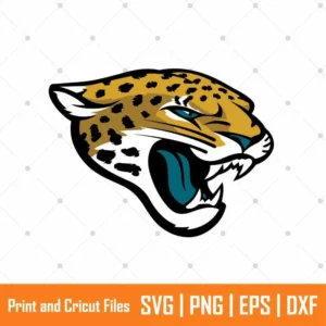 Jaguars Head Sports SVG