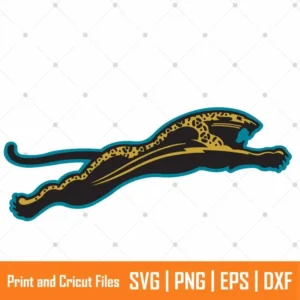 Jaguars Jump Sports SVG