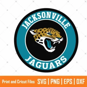Jaguars Monogram Sports SVG