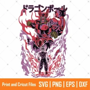 Janemba DBZ Anime SVG