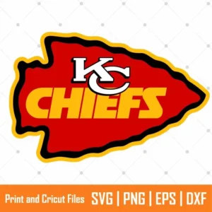 KC Chiefs Monogram Sports SVG
