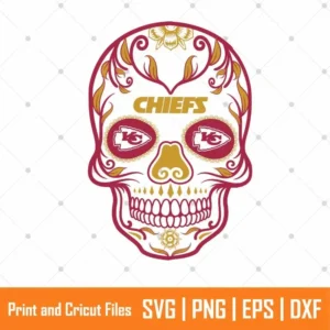 KC Sugar Skull Sports SVG