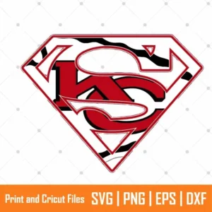 KC Superman Sports SVG