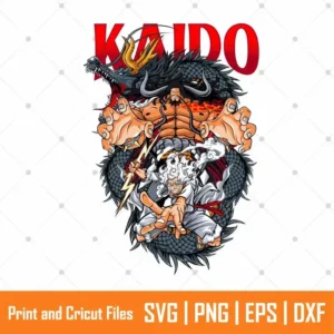 Kaido One Piece Anime SVG