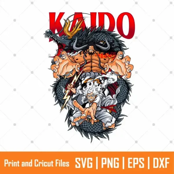 Kaido One Piece Anime SVG