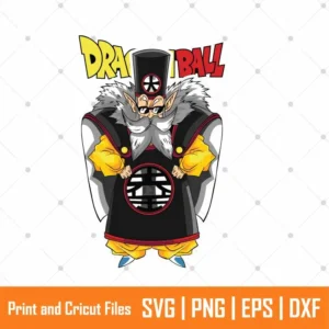 King Piccolo DBZ Anime SVG