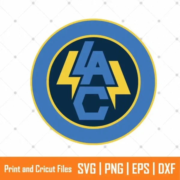 LAC Mascot Sports SVG