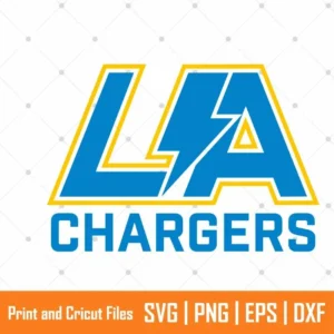 LAC NFL Sports SVG
