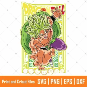 Legendary SS Anime SVG