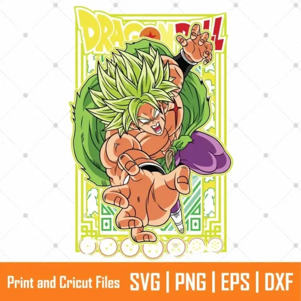 Legendary SS Anime SVG
