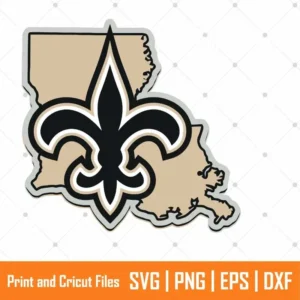 Louisiana Saints Sports SVG