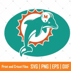 Miami Football Sports SVG