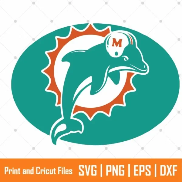 Miami Football Sports SVG