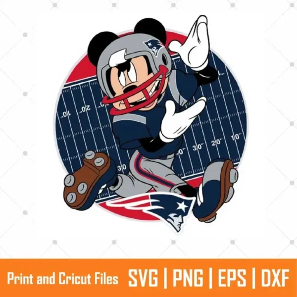 Mickey Love Patriots Sports SVG